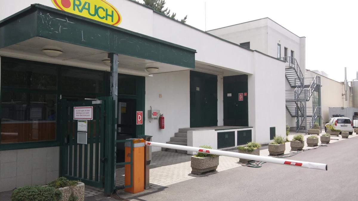 RAUCH Hungária Kft. portaépület fejlesztése