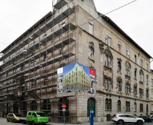 Budapest – VII Kerület - Vörösmarty utca 14 - Homlokzat felújítás 5